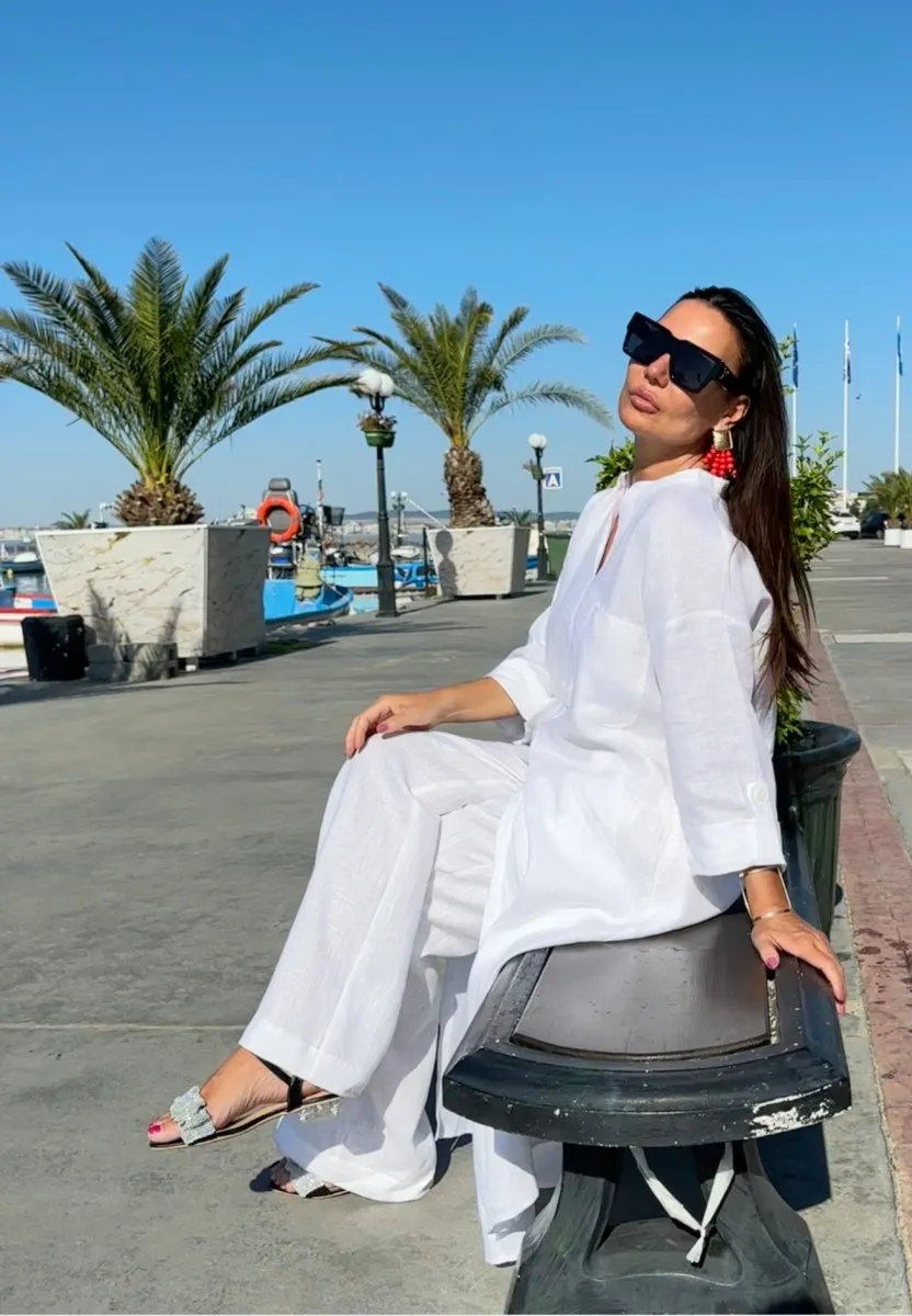 Long Linen Tunic GISELE