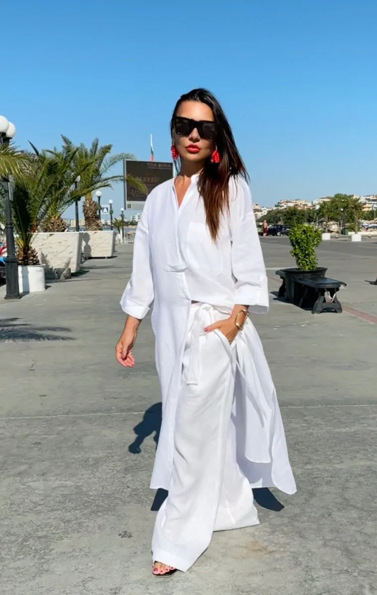 Long Linen Tunic GISELE