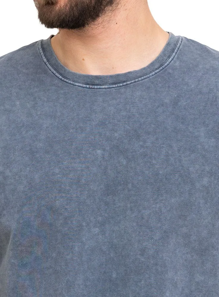 Magnet Washed O-S Round T-Shirt