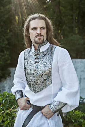 Medieval Flax Linen Wedding Tunic