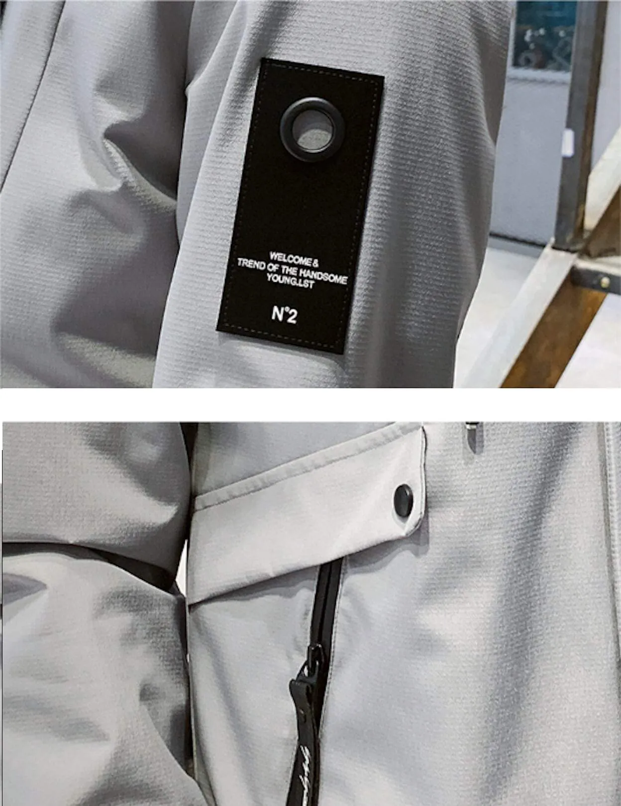 Mens Wind Jacket with Hood