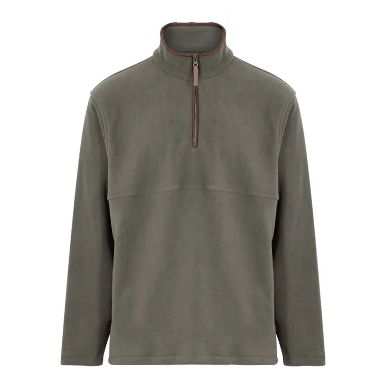 Oban Fleece Pullover in Green