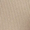 One-Shoulder Lurex Ribbed Sweater