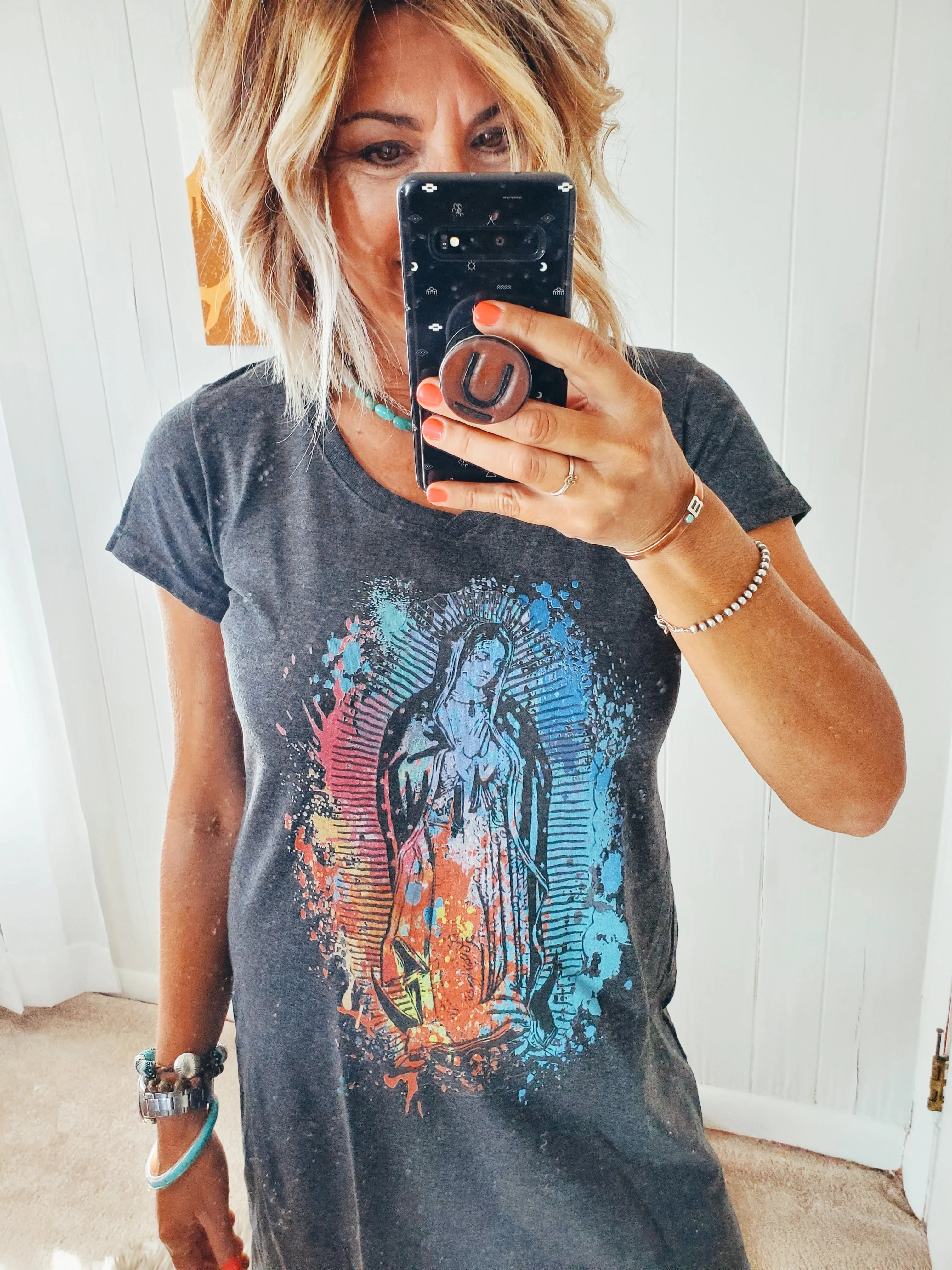 Our Lady of Quadalupe TShirt Dress
