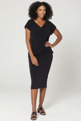 Philosophy TINA Pencil Skirt in Black
