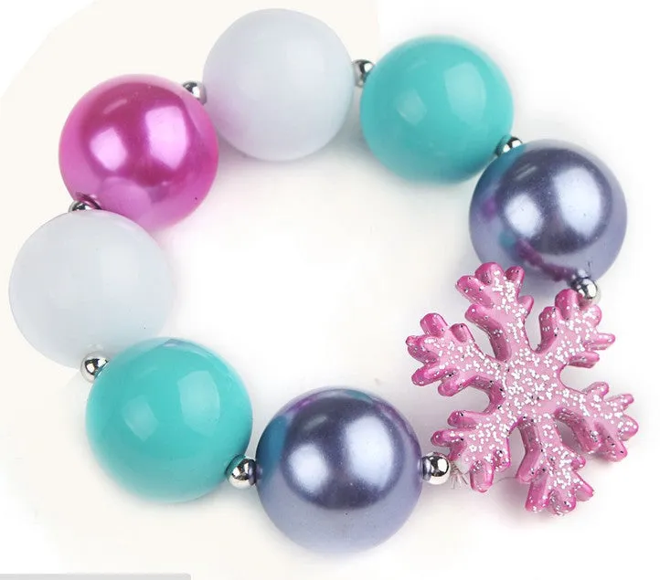 Pink Princess Rhinestone Kids Bracelet - Free Shipping to N.A.