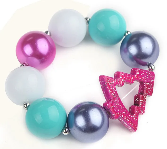Pink Princess Rhinestone Kids Bracelet - Free Shipping to N.A.