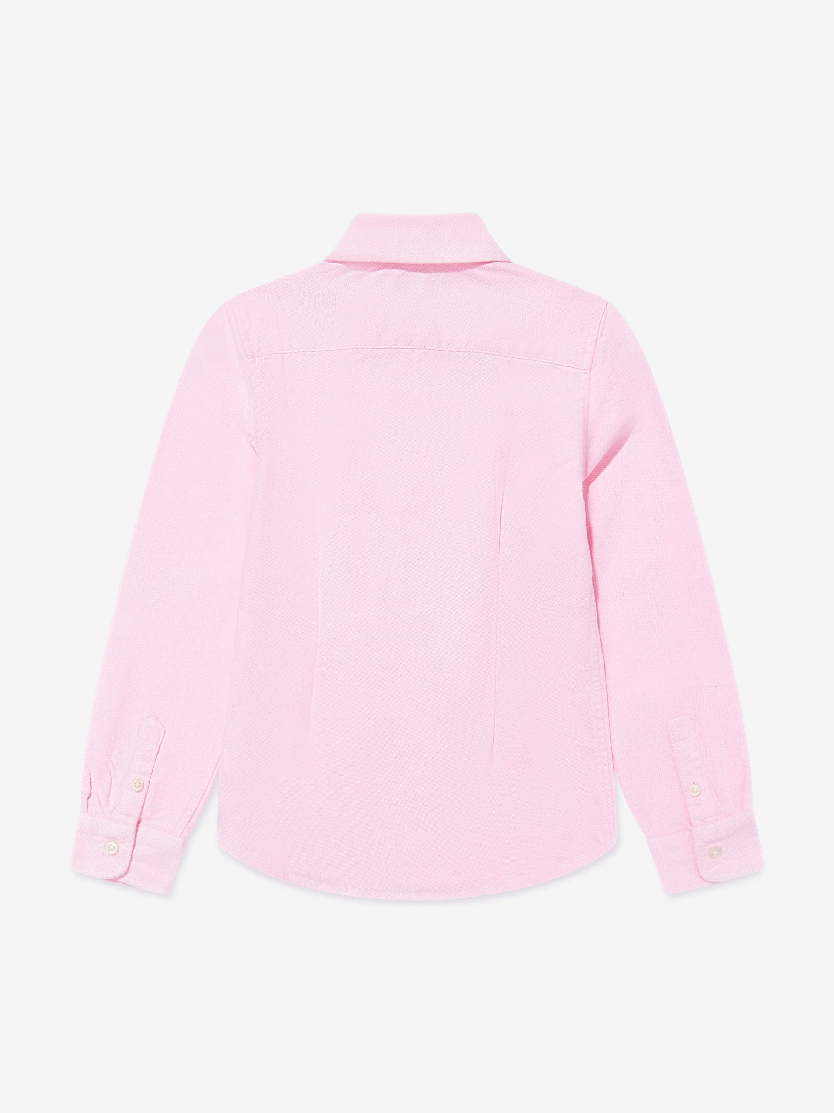 Ralph Lauren Girls Oxford Shirt in Pink
