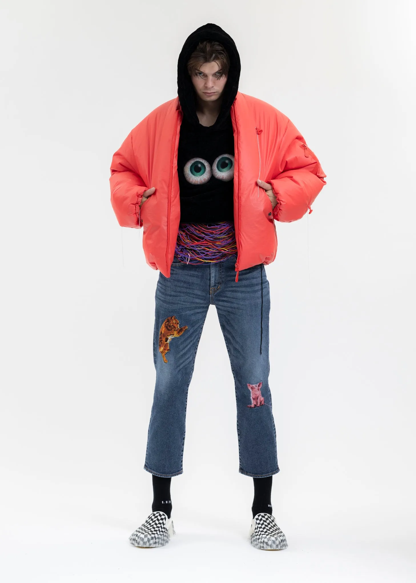 RED BALLOON BOMBER JACKET
