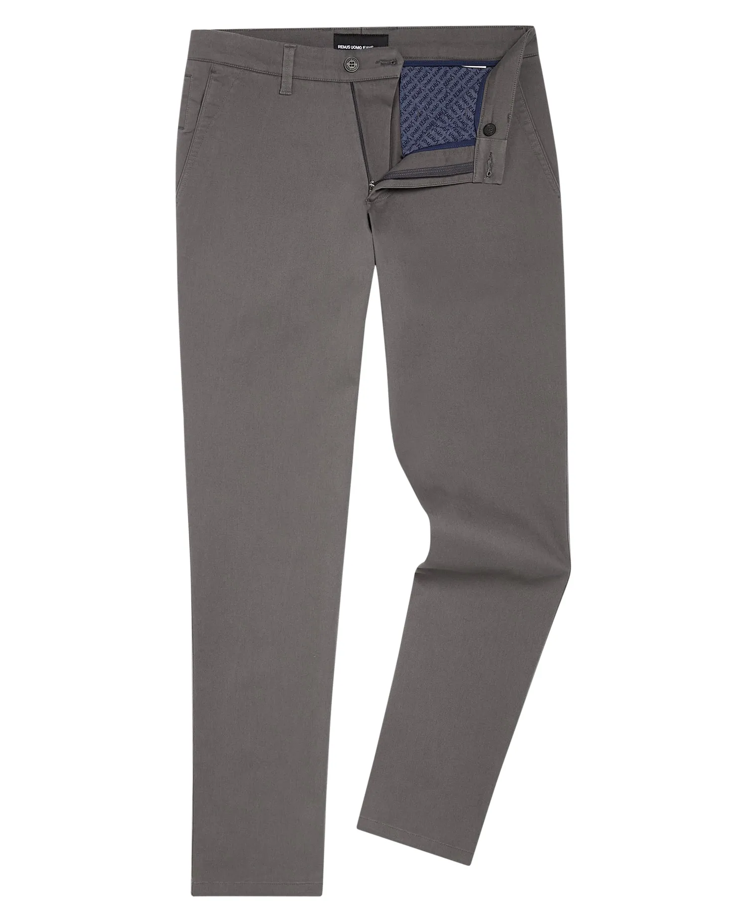 Remus Uomo Eldon Slim Fit Chinos - Grey