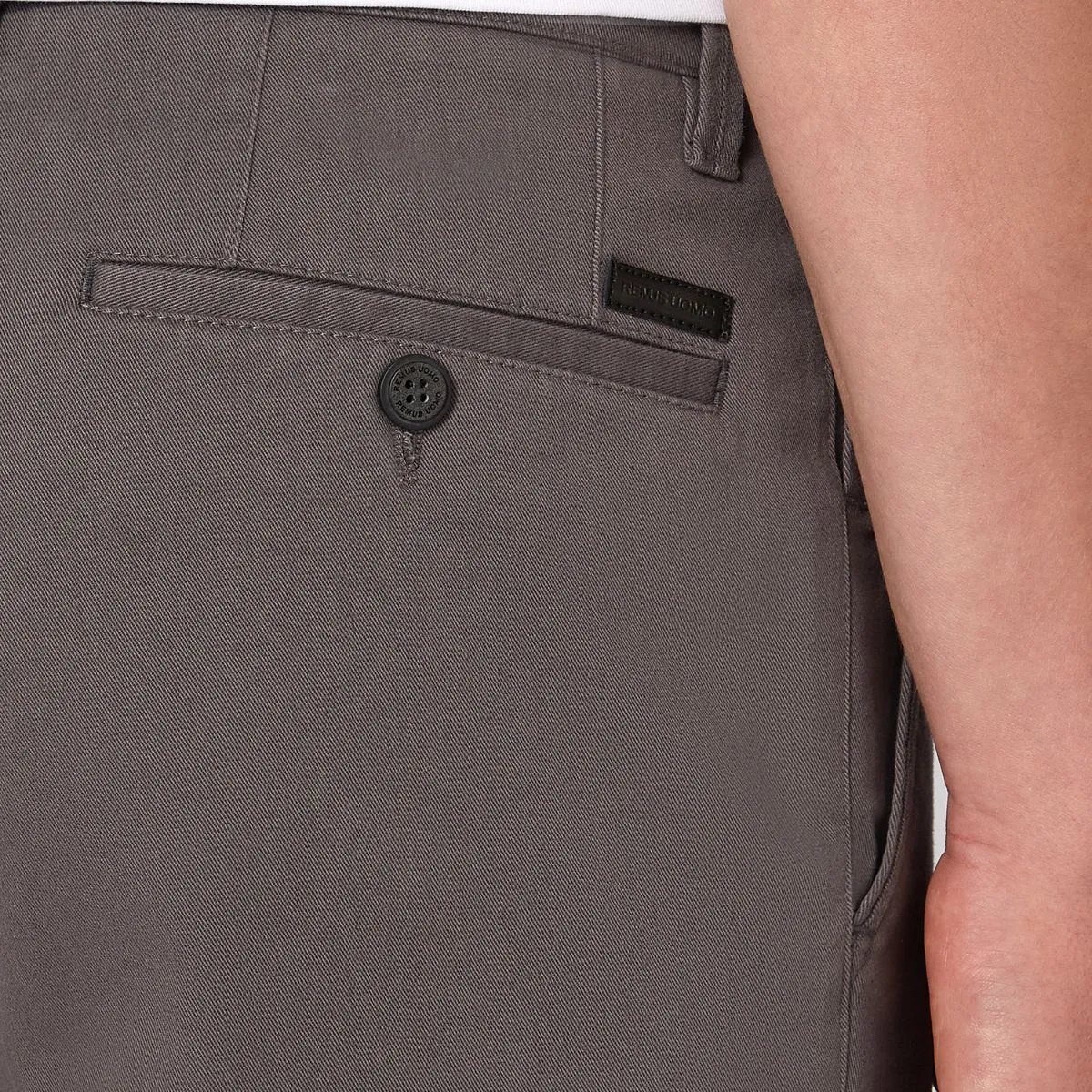 Remus Uomo Eldon Slim Fit Chinos - Grey