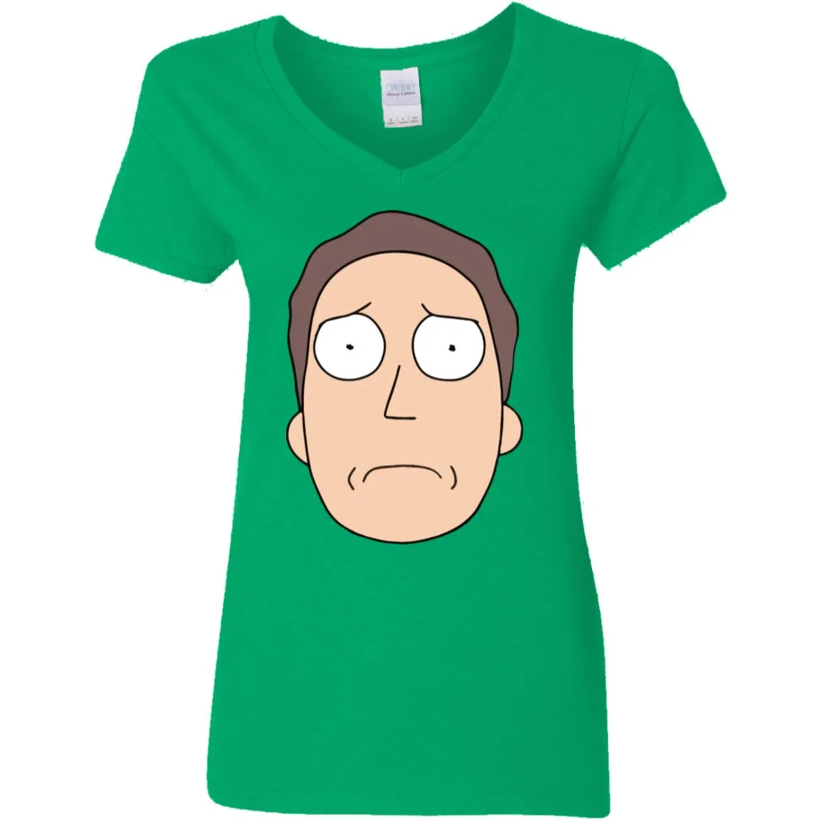 Rick And Morty Jerry Smith Women V-Neck T-Shirt