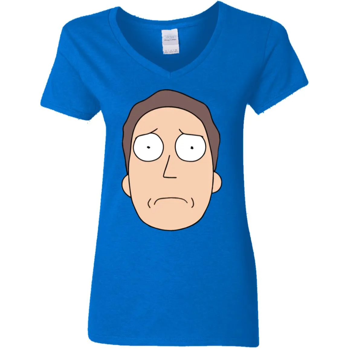 Rick And Morty Jerry Smith Women V-Neck T-Shirt
