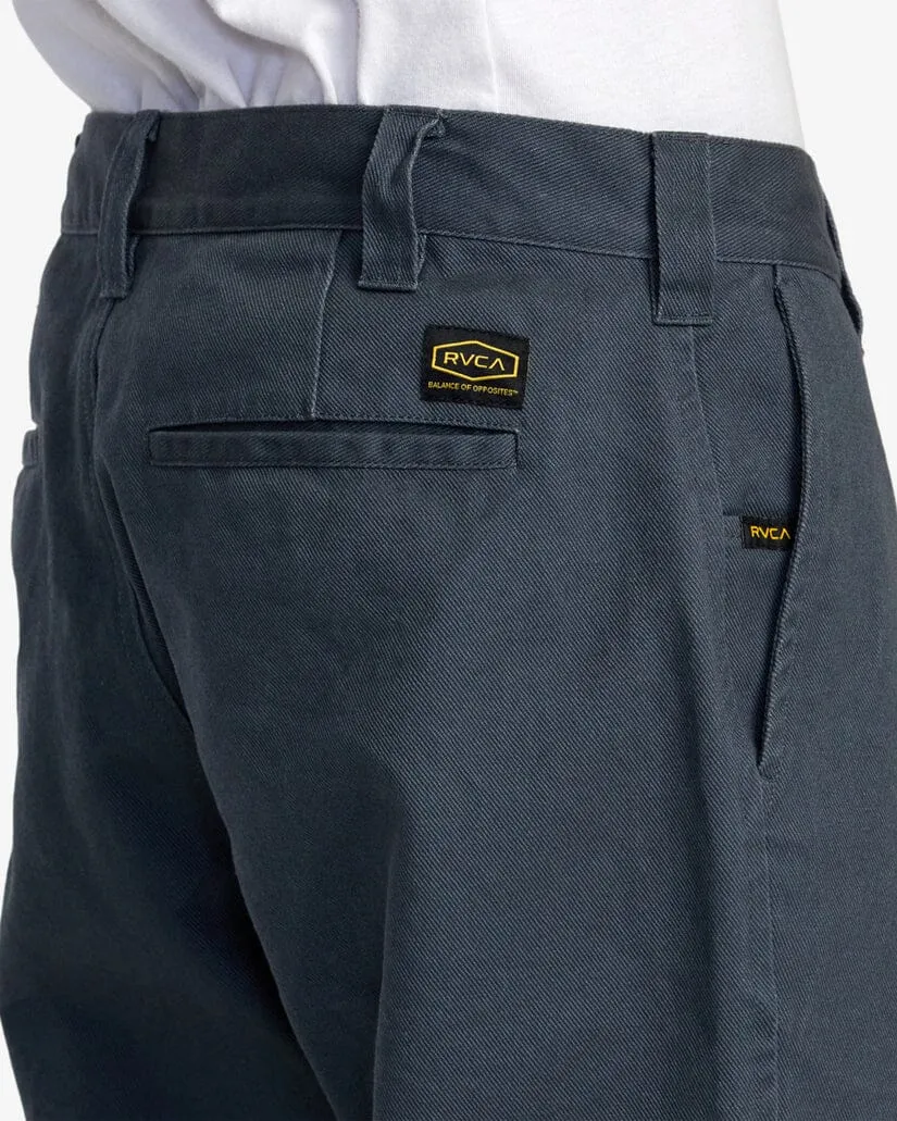 RVCA Americana Chinos Garage Blue