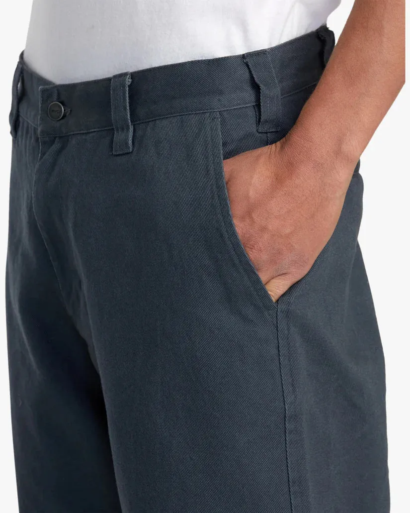 RVCA Americana Chinos Garage Blue