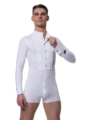 SALE RS Atelier Nero easy button stretch Ballroom Dance Shirt