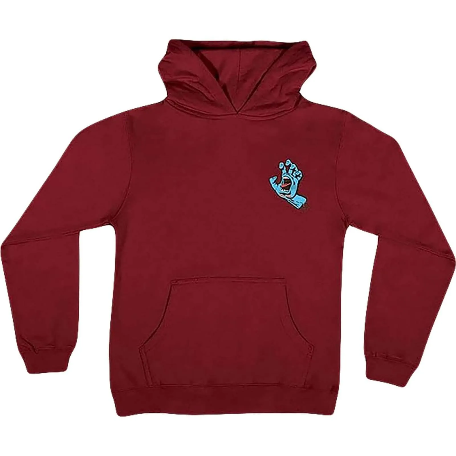 Santa Cruz Screaming Hand Youth Boys Hoody Pullover Sweatshirts (Refurbished - Flash Sale)