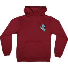 Santa Cruz Screaming Hand Youth Boys Hoody Pullover Sweatshirts (Refurbished - Flash Sale)