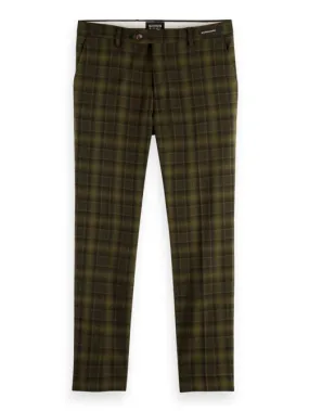 Scotch and Soda Mott Yarn Dyed Check Chino - Army Green