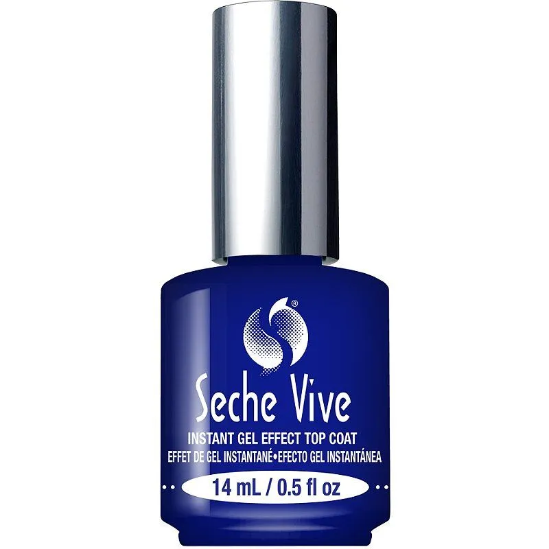 Seche Vive Gel Effect Top Coat 0.5 Oz