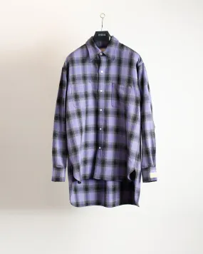 SH-SV-NAS-1003 / Silk flannel Shirt