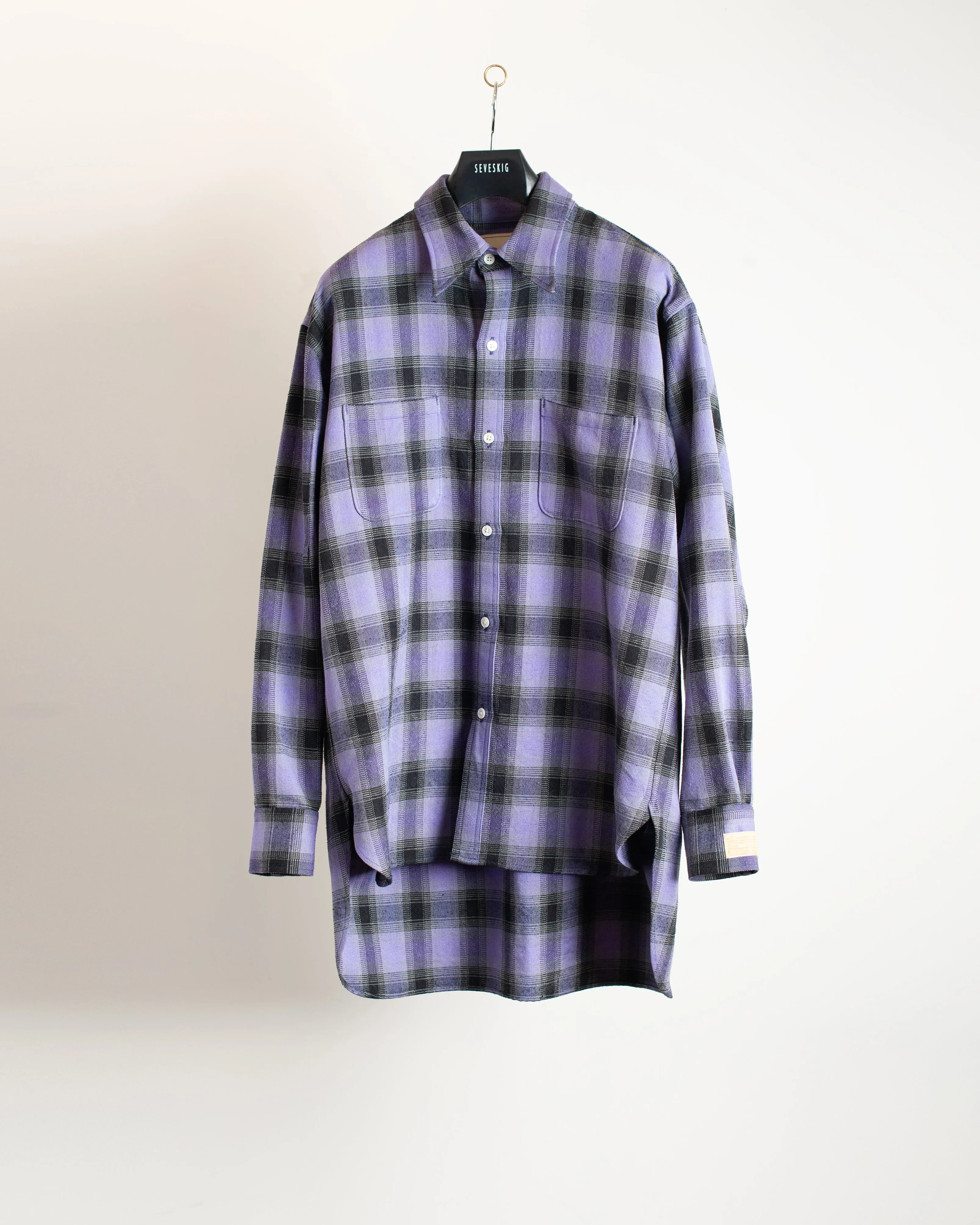 SH-SV-NAS-1003 / Silk flannel Shirt