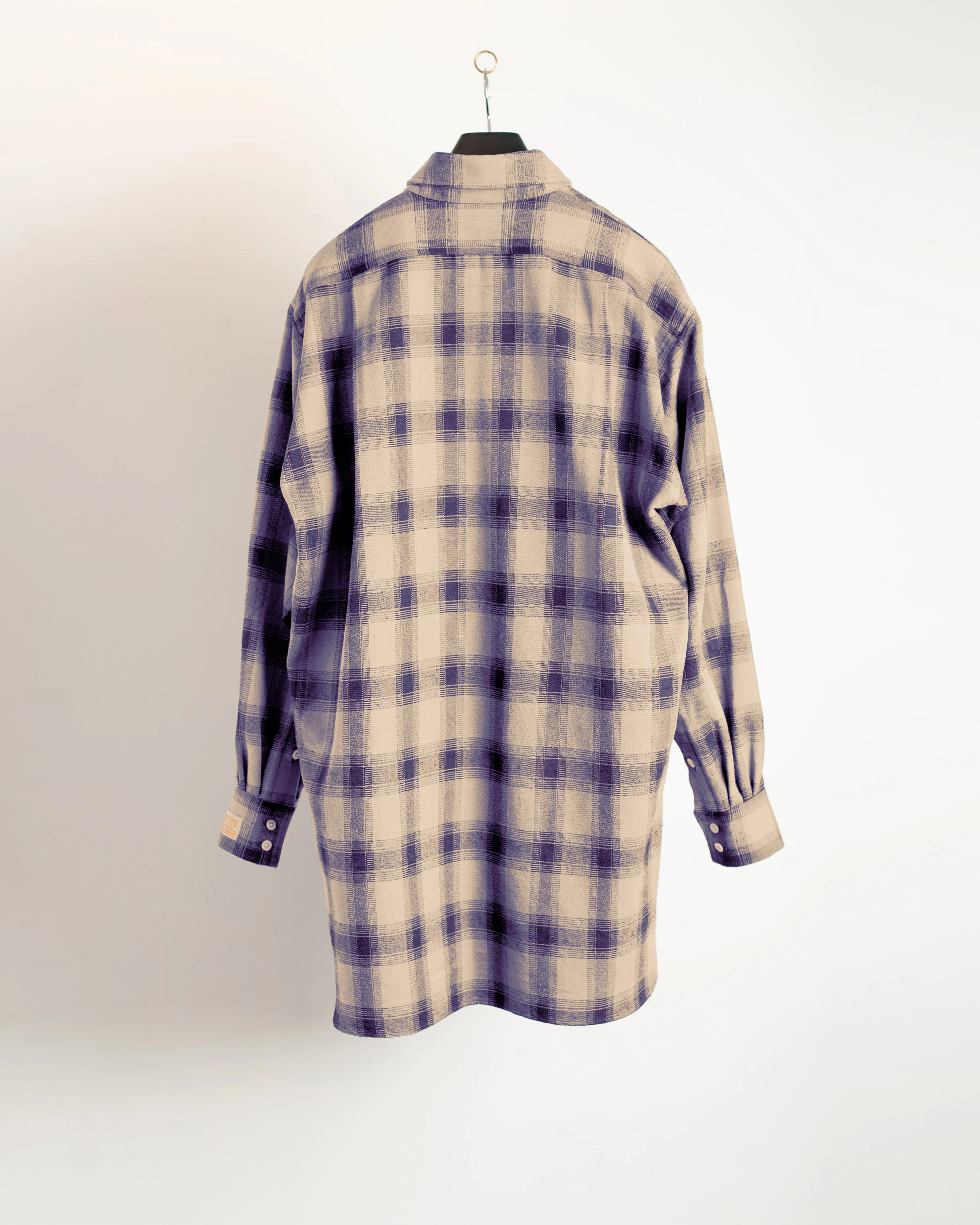 SH-SV-NAS-1003 / Silk flannel Shirt
