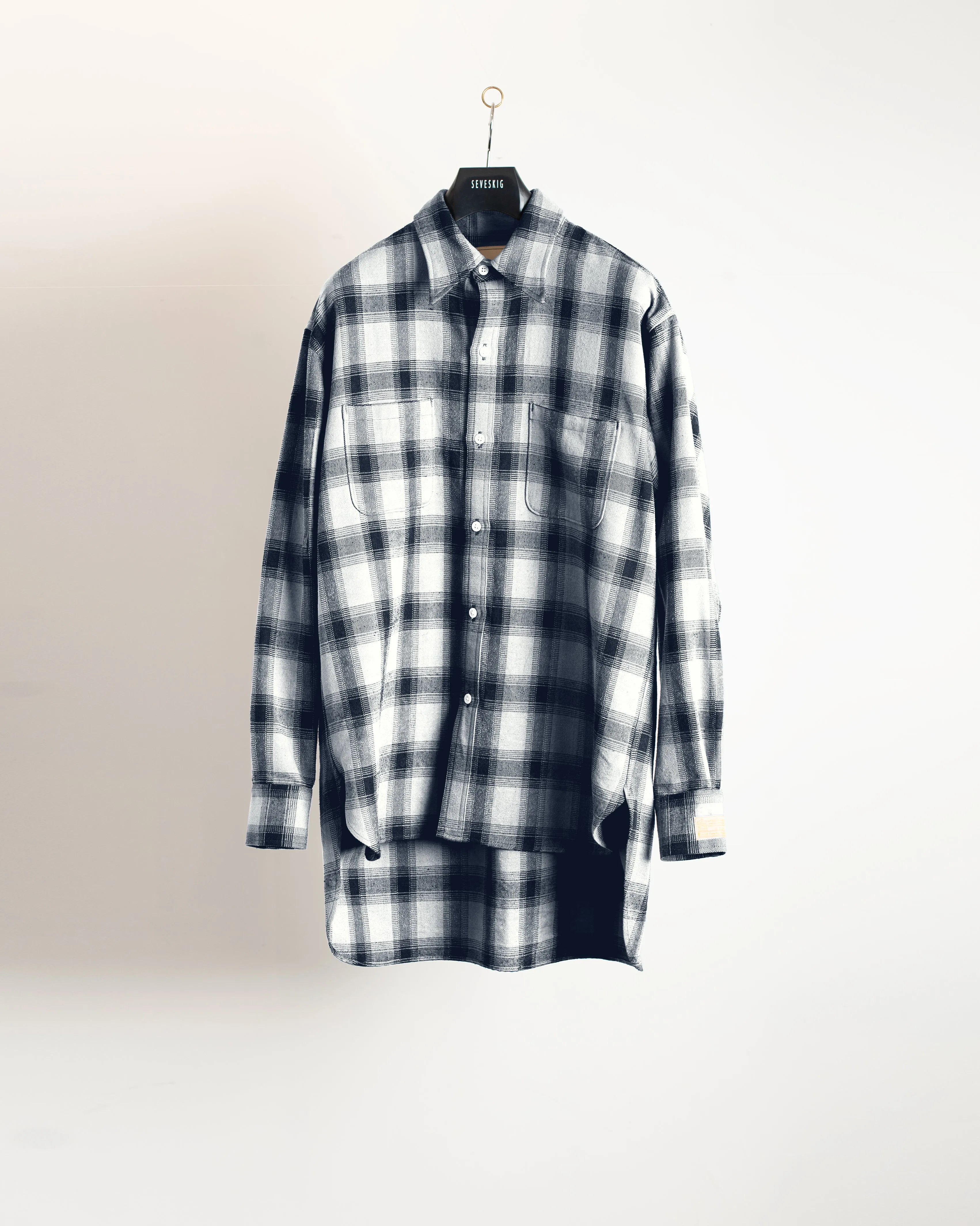 SH-SV-NAS-1003 / Silk flannel Shirt
