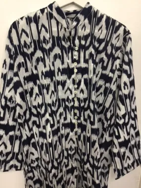 Sujana Tunic Navy/White
