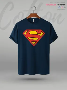 Superman Logo Print High Quality Men's T-Shirt In Lowest Price