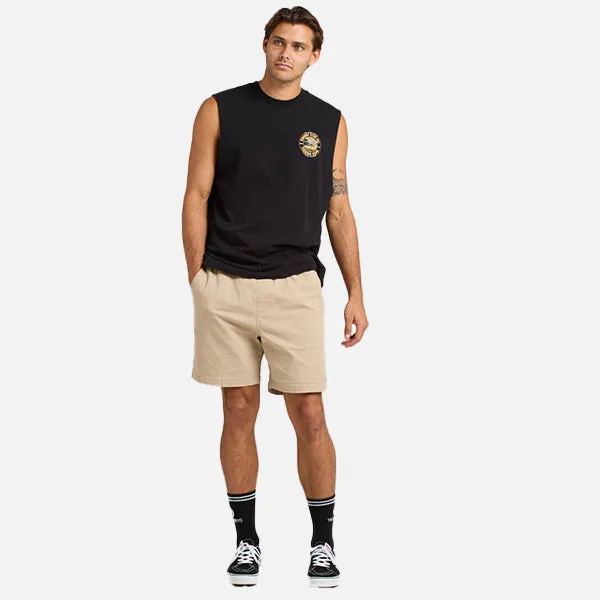 The Mad Hueys Stranded 18" Chino Short - Taupe