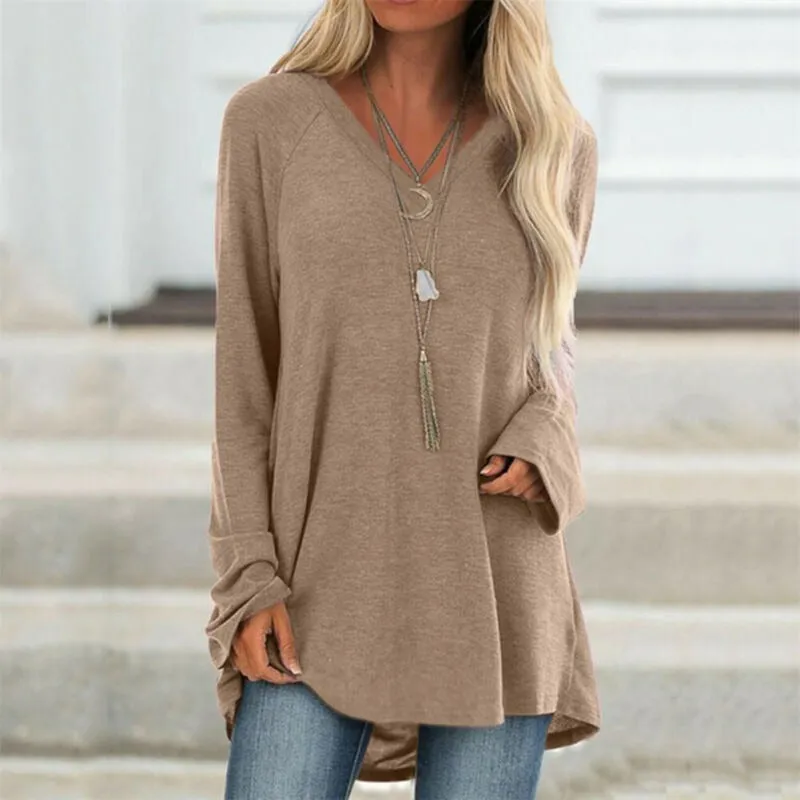 Tunic Sweater Plus Size Pullover