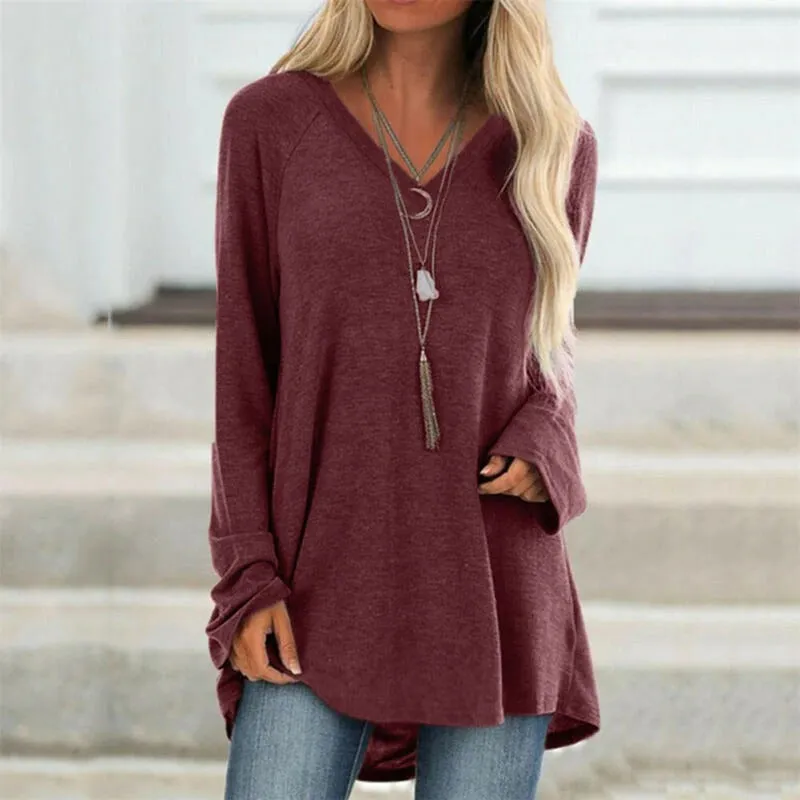 Tunic Sweater Plus Size Pullover