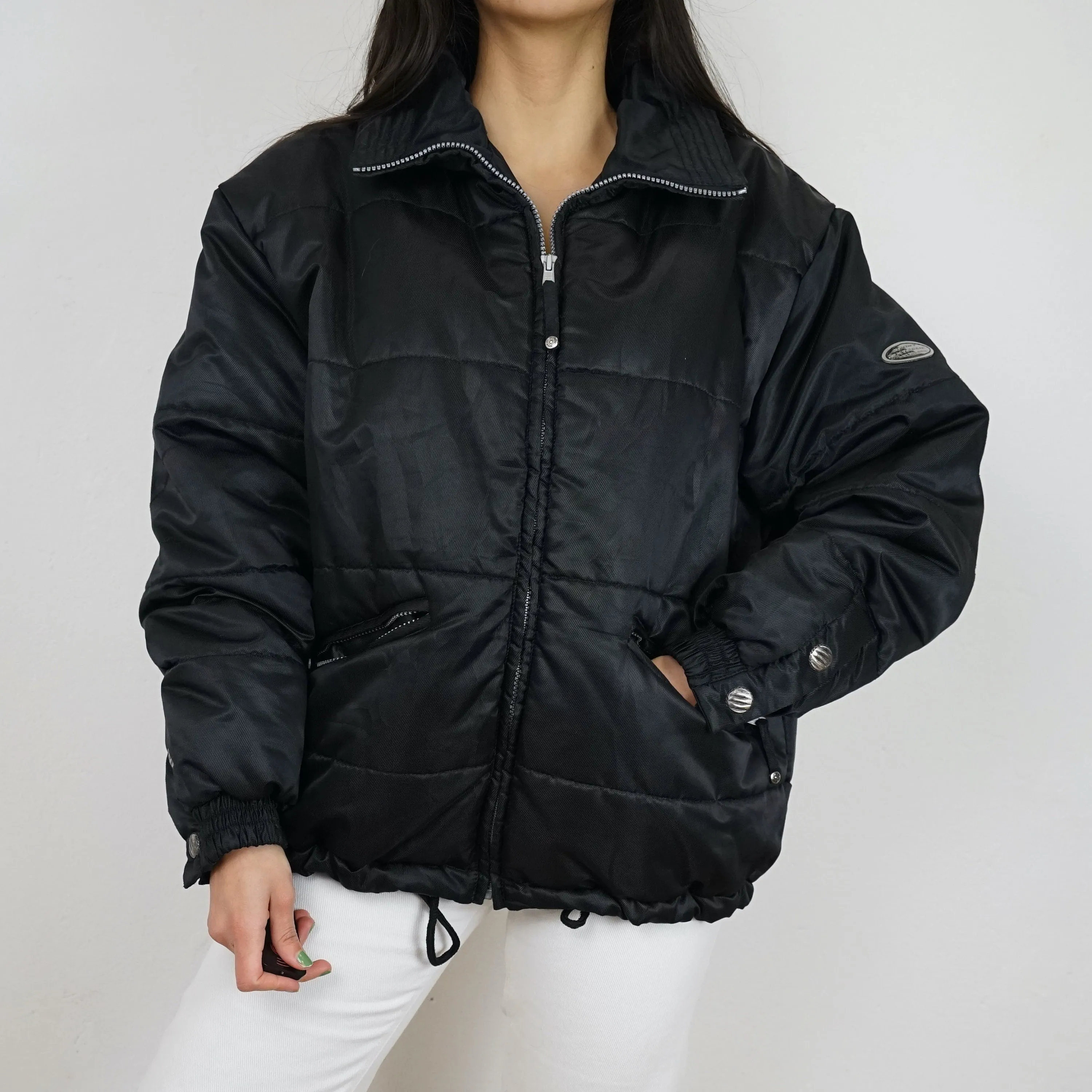 Vintage black Winter Jacket Size M