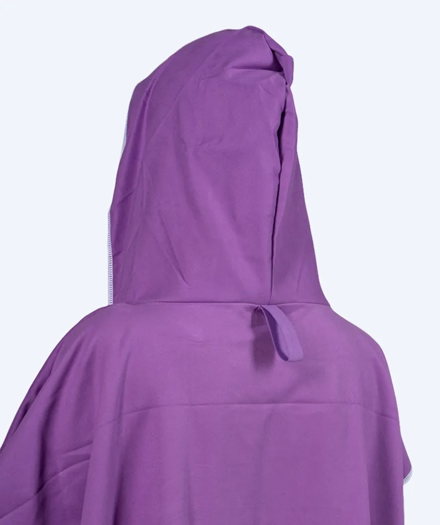 Watery badeponcho til voksne - Microfiber - Lilla
