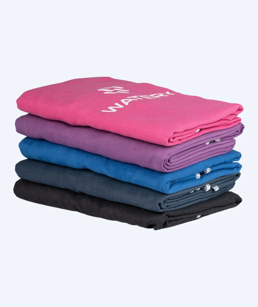 Watery badeponcho til voksne - Microfiber - Lilla