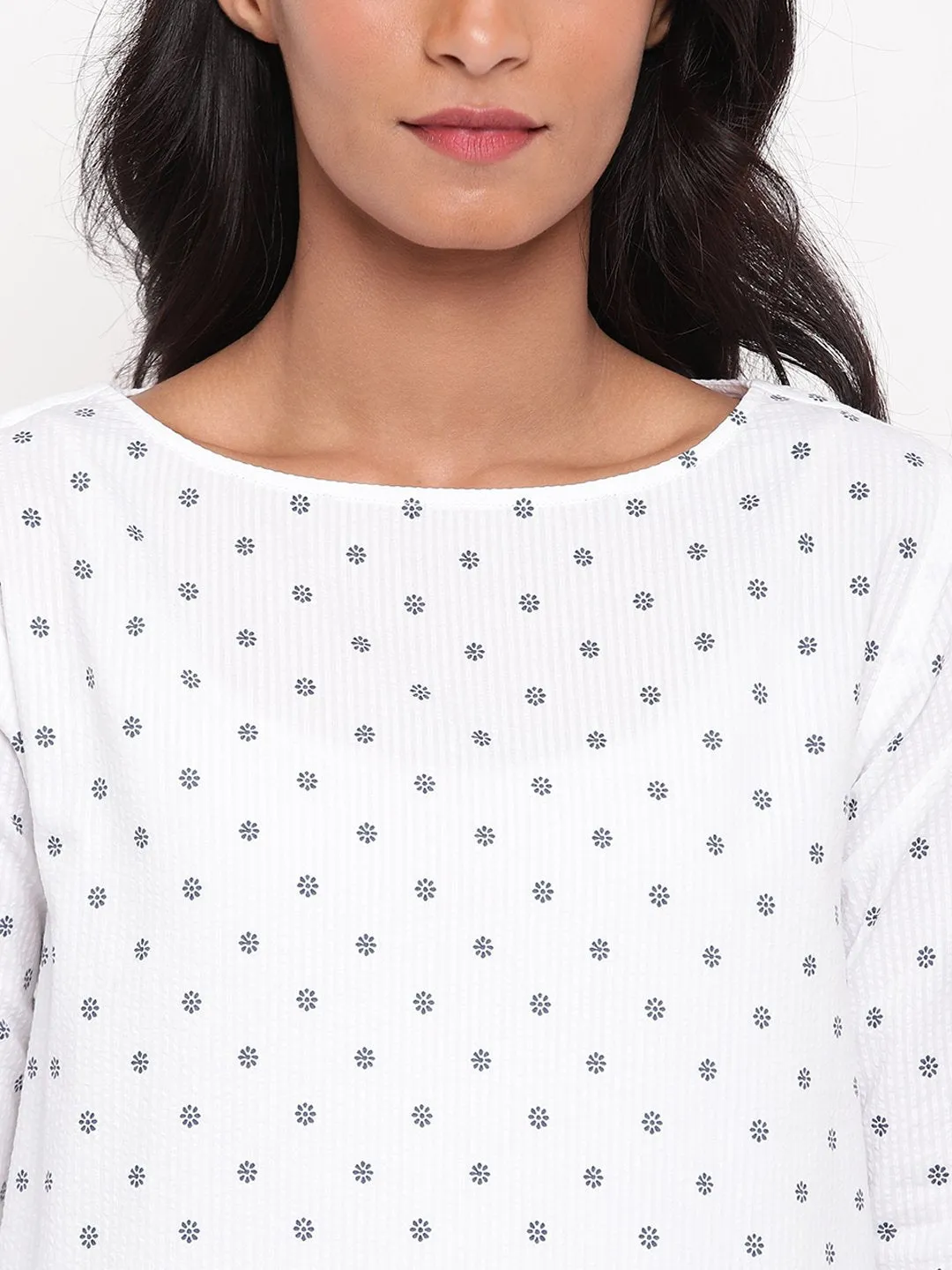 White Cotton Seer Kurta