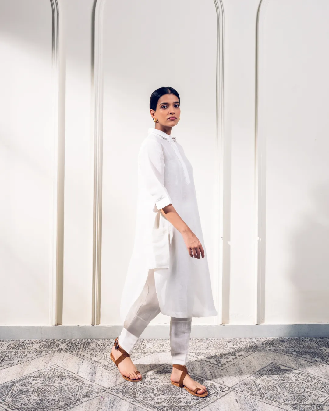 White Linen Dragonflies Co-Ord Set