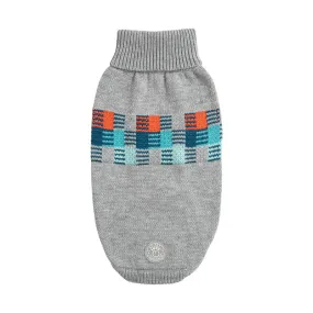 Winter Sailor Sweater - Grey Mix: Cozy Retro Style