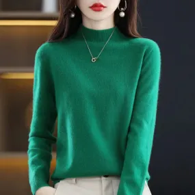 Women's Loose Cashmere Knitwear Pullover Sweater