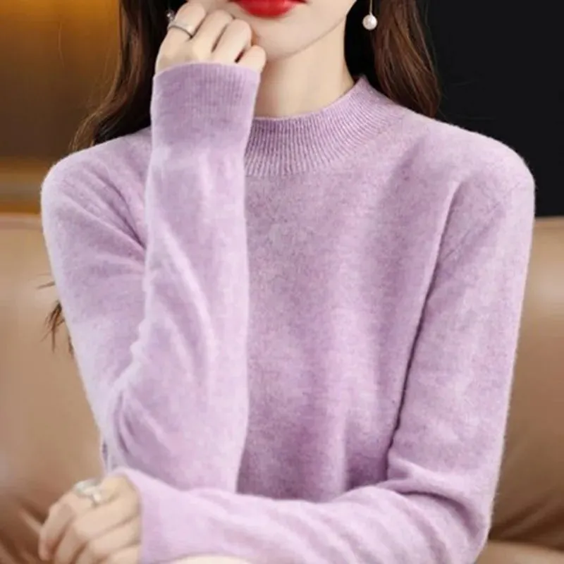 Women's Loose Cashmere Knitwear Pullover Sweater