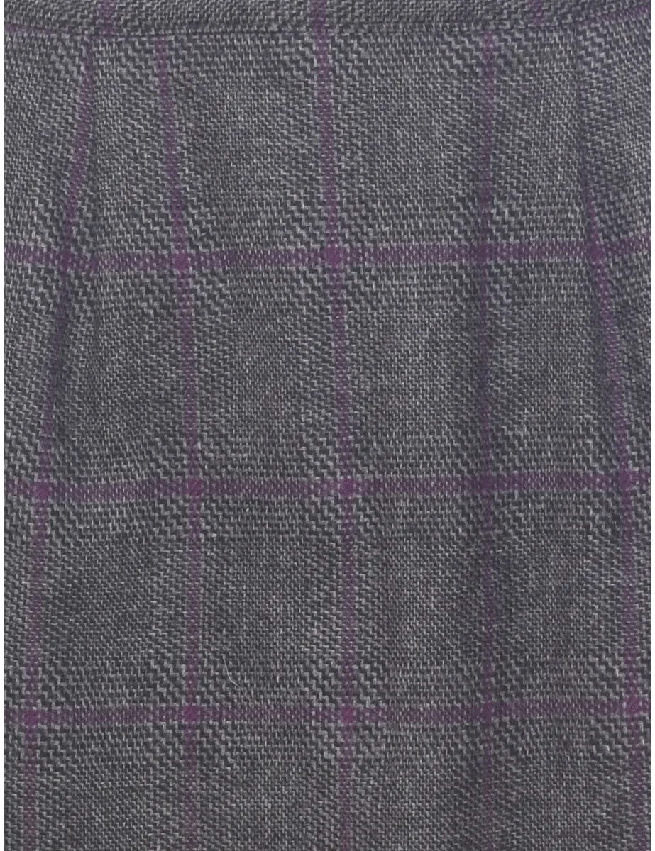 Wool Pendleton Pencil Skirt - S