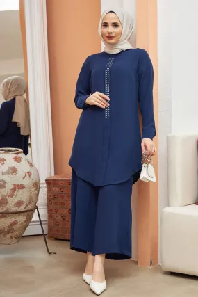 ZRF Women Front Stone Team - Indigo - Bollate